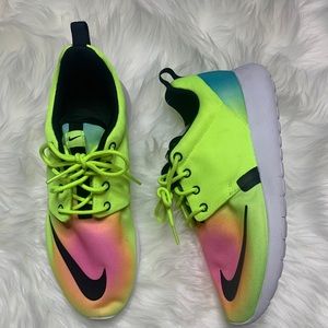 Colorful Nikes / worn once